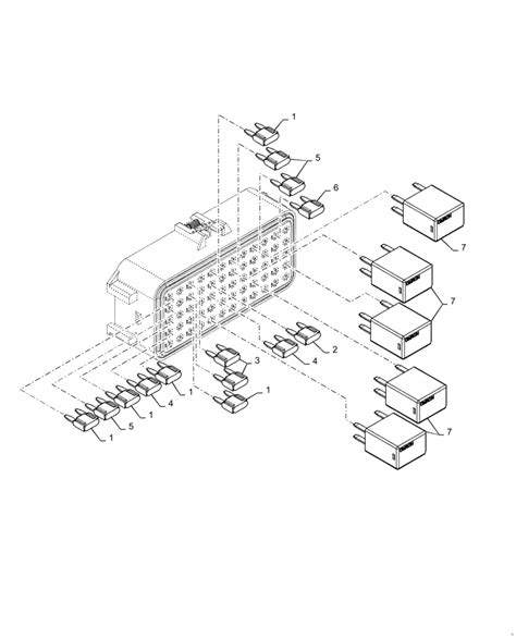 cat skid steer fuse box location|cat 236 fuse panel diagram.